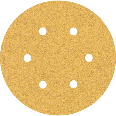 Bosch Brúsny papier EXPERT C470 so 6 otvormi pre excentrické brúsky, 150 mm, zrnitosť 60, 50 ks 2608900918