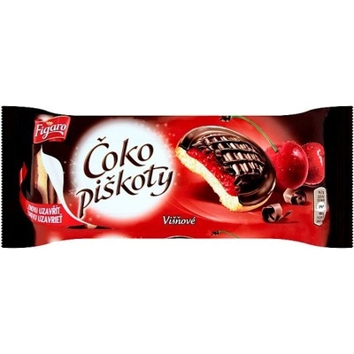 Figaro Čokopiškóty Višňové 147 g