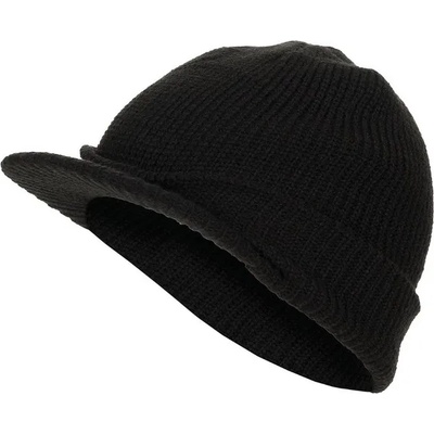 MFH Jeep плетена шапка с козирка, черна (10883A)