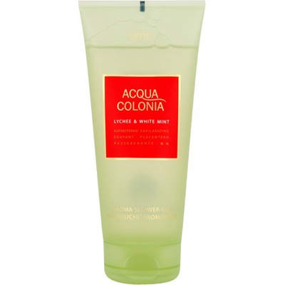4711 Acqua Colonia Lychee & White Mint sprchový gel 200 ml