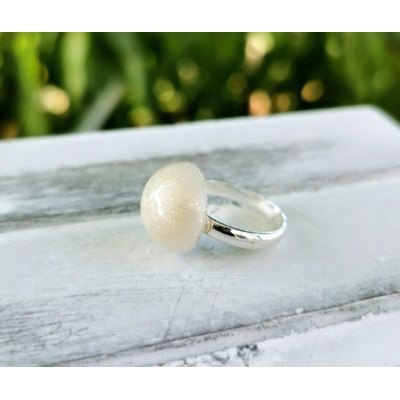 Meganflo Сребърен пръстен с майчина кърма