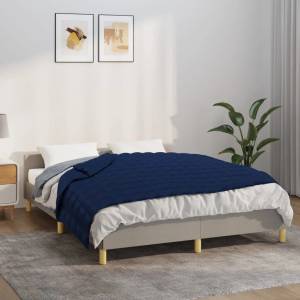 Pure Line Home Тежко одеяло синьо 122x183 см 9 кг
