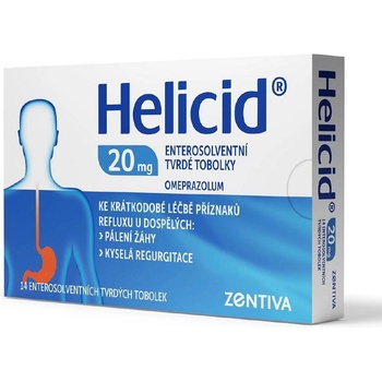 HELICID POR 20MG CPS ETD 14 I