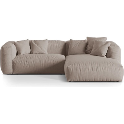 Micadoni Бежов модулен ъглов диван (десен ъгъл) Martina - Micadoni Home (MIC_RC_S_169_F1_MARTINA7)