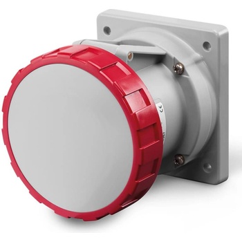 SCAME Промишлен контакт 3P+Е 125A IP67/69 ПРАВ серия Optima панелен монтаж 114х114мм - 428.12566 (428.12566)