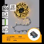 Brilagi - LED външна коледна гирлянда 300xLED/3xAA/8 функции 15, 3m IP44 топло бяло (BG6895)