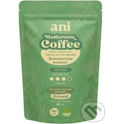 ANi Mushroom Coffee Testosteron booster mletá 200 g
