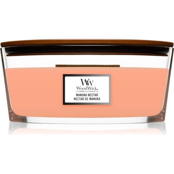 WoodWick Manuka Nectar ароматна свещ с дървен фитил (hearthwick) 453, 6 гр