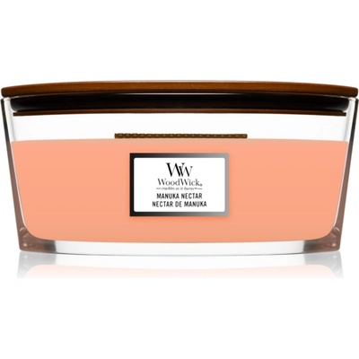 WoodWick Manuka Nectar ароматна свещ с дървен фитил (hearthwick) 453, 6 гр