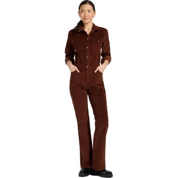 LEE Гащеризон Lee Western Slim Fit long sleeve jumpsuit refurbished - Brown (Luxe Brown)