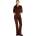 LEE Гащеризон Lee Western Slim Fit long sleeve jumpsuit refurbished - Brown (Luxe Brown)