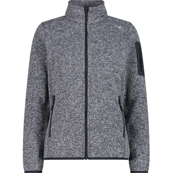 CMP Дамско поларено яке CMP Women's Jacket Jacquard Knitted Fleece jacket - Antracite - размер 40 (EU) (105-4942-2014)