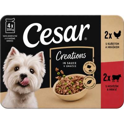 Cesar Creations v omáčce 4 x 100 g