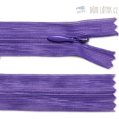 Zips skrytý nedeliteľný, dĺžka 18 cm