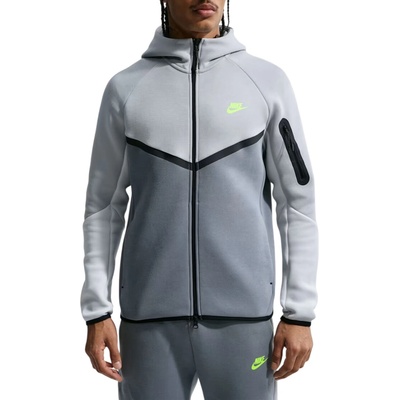 Nike Tech Fleece Full-Zip Windrunner šedá
