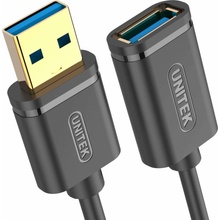 Unitek Y-C458GBK predlžovací USB 3.0 AM-AF, 1,5m, černý