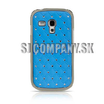 Zadný kryt Samsung Galaxy S III Mini – Chrome Diamant – sv.modrá