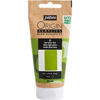 Pébéo Origin АКРИЛНА боя Light Olive Green 60 ml 1 бр (817026)