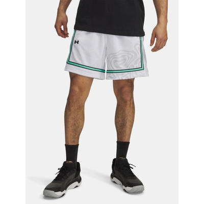 Under Armour Zone Pro 7in Mesh Shrt Prntd Biela