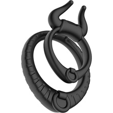 Armony - bull's pasion ring black