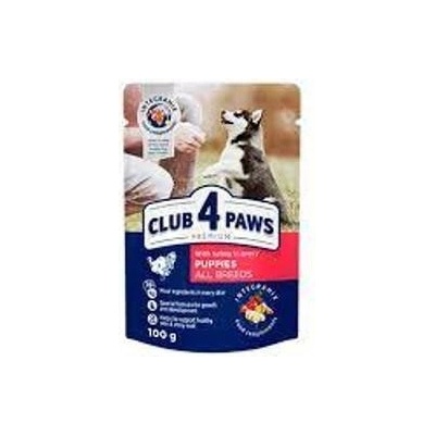 Club 4 Paws Puppy kuře v želé 100 g