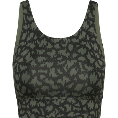 Hey Honey Дамски спортен сутиен Hey honey Women's Bustier Safari Sports bra - Pine / Black - размер XS (114-3337-0111)