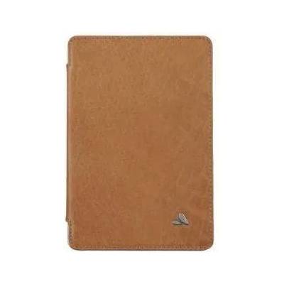 Vaja Nuova Pelle Bridge Argentina Leather Case London - луксозен кожен калъф (ръчна изработка) за iPad Mini, iPad mini 2, iPad mini 3 (светлокафяв)