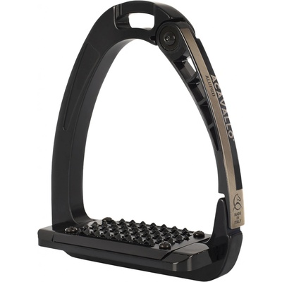 Acavallo Třmeny bezpečnostní Arena Alupro Aluminium total black