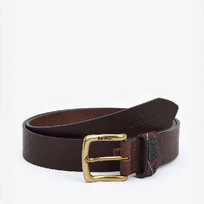 Barbour Esk Leather Belt Brown