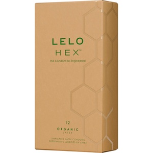 LELO Hex Organic - презервативи за потентност - 12 броя - desirel