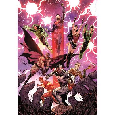 Clementoni - Puzzle Compact DC Comics Justice League - 1 000 piese