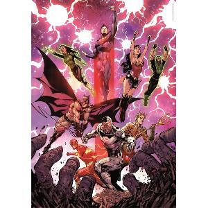 Clementoni - Puzzle Compact DC Comics Justice League - 1 000 piese