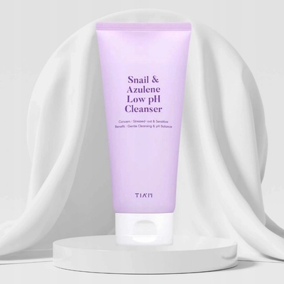 TIA'M Snail & Azulene Low pH Cleanser 200 ml