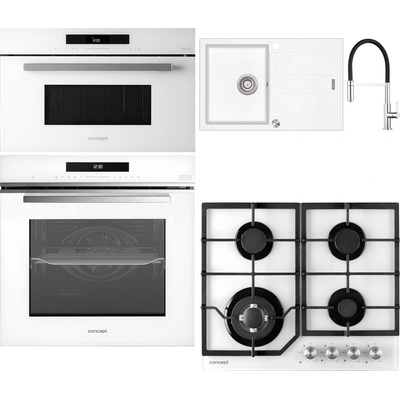 Set Concept ETV8560whN + PDV7460wh + MTV8034wh + DG10C45wh + BDC7547
