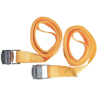 TOPTRADE pás upínaci, s prackou, súprava 2 ks, do 250 kg, 25 mm x 2,5 m