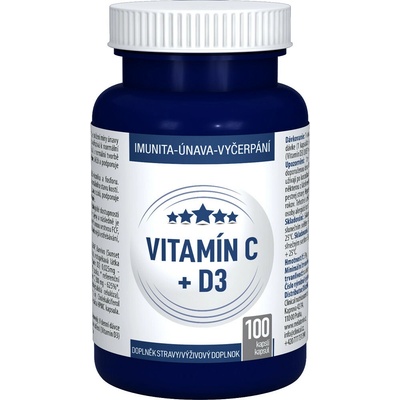 Clinical Vitamín C + D3 100 kapsúl