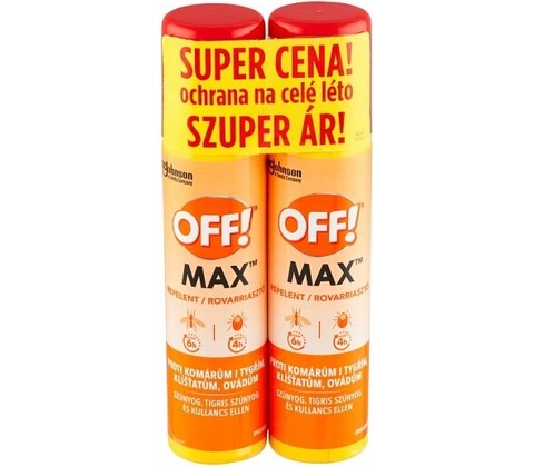 Off! Max spray 2 x 100 ml