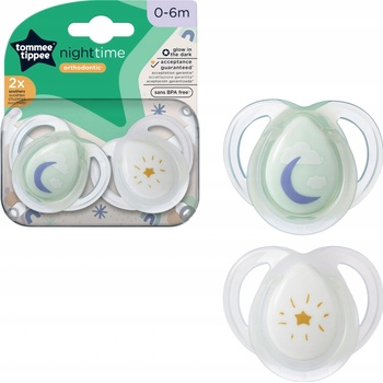 Tommee Tippee náhradní savičky C2N variabilní průtok 2 ks transparentní