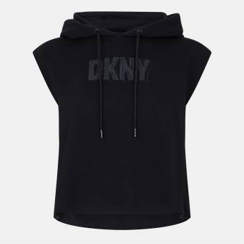 DKNY Суичър DKNY Women's Logo Pull Over Hoodie - Black