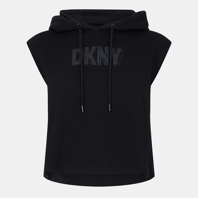 DKNY Суичър DKNY Women's Logo Pull Over Hoodie - Black
