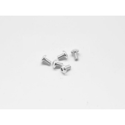 Arrowmax Alu Screw Allen Roundhead M3X5 Silver 7075 5 AM-14RH3005-S