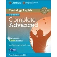 COMPLETE ADVANCED 2/E WB WO/K +CD