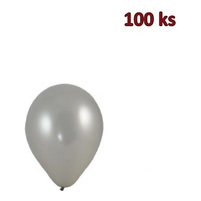 balónek stříbrný