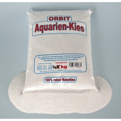 Orbit Aquaristic Extra biely prírodný piesok 0,2-0,5 mm 4 kg