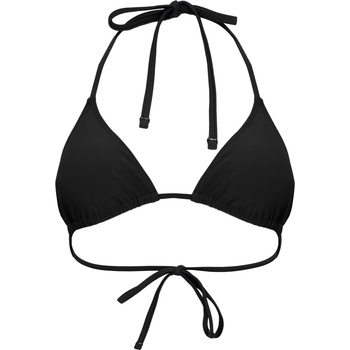 Jack Wills Горнище Jack Wills JW Tri Bikini Top Ld63 - Black