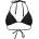 Jack Wills Горнище Jack Wills Women's Kickback Bikini Top - Black