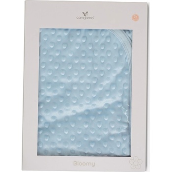 Cangaroo Бебешко одеяло Cangaroo - Bloomy, 80 x 90 cm, синьо (111713)