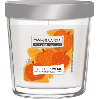 Yankee Candle Vonná svíčka ve skle Home Inspiration Perfect Pumpkin, 200 g – Hledejceny.cz