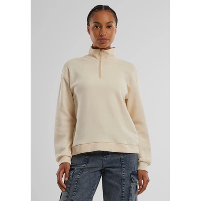 Urban Classics Дамски суичър в цвят пясък Urban Classics Terry TroyerUB-TB6853-02903 - Пясък, размер XS