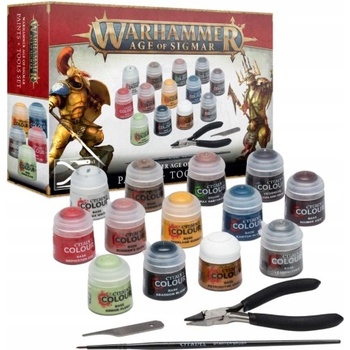 Warhammer Age of Sigmar Paints&Tools Set - sada barev a nástrojů (2021)